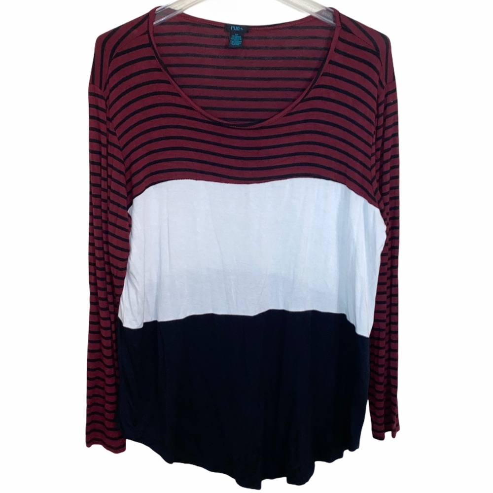 Women’s Rue+ blouse, size 2x,‎ long sleeve
